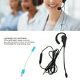 thumbnail image 4 of Monaural Headset, Easy To Use Wired Single Ear Headset  for Call Center 3.5mm,Type C, 4 of 7