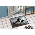 thumbnail image 2 of Carolines Treasures PTW2056JMAT Goldeneye Ducks in the Water Door Mat Indoor Rug or Outdoor Welcome Mat 24x36 Doormat, 2 of 4
