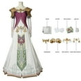 thumbnail image 3 of High-end The Leg of Zelda: Twilight Princess Dress Zelda Princess Accessories Halloween Beautiful Dress decoration, 3 of 27