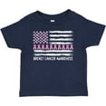 thumbnail image 3 of Inktastic Breast Cancer Awareness Pink Ribbons and Flag Boys or Girls Baby T-Shirt, 3 of 5