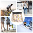 thumbnail image 7 of Men's Boxer Briefs, Sassy Funny Rabbit Flower Soft Comfy Mens Underwear Boxer Briefs Breathable With Widen Waist, 7 of 7