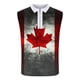 thumbnail image 5 of Camisas de Suéter para Hombre, Moda Casual sin Mangas, Cremallera de Impresión Turndown Tanque Deportivo, 5 of 5