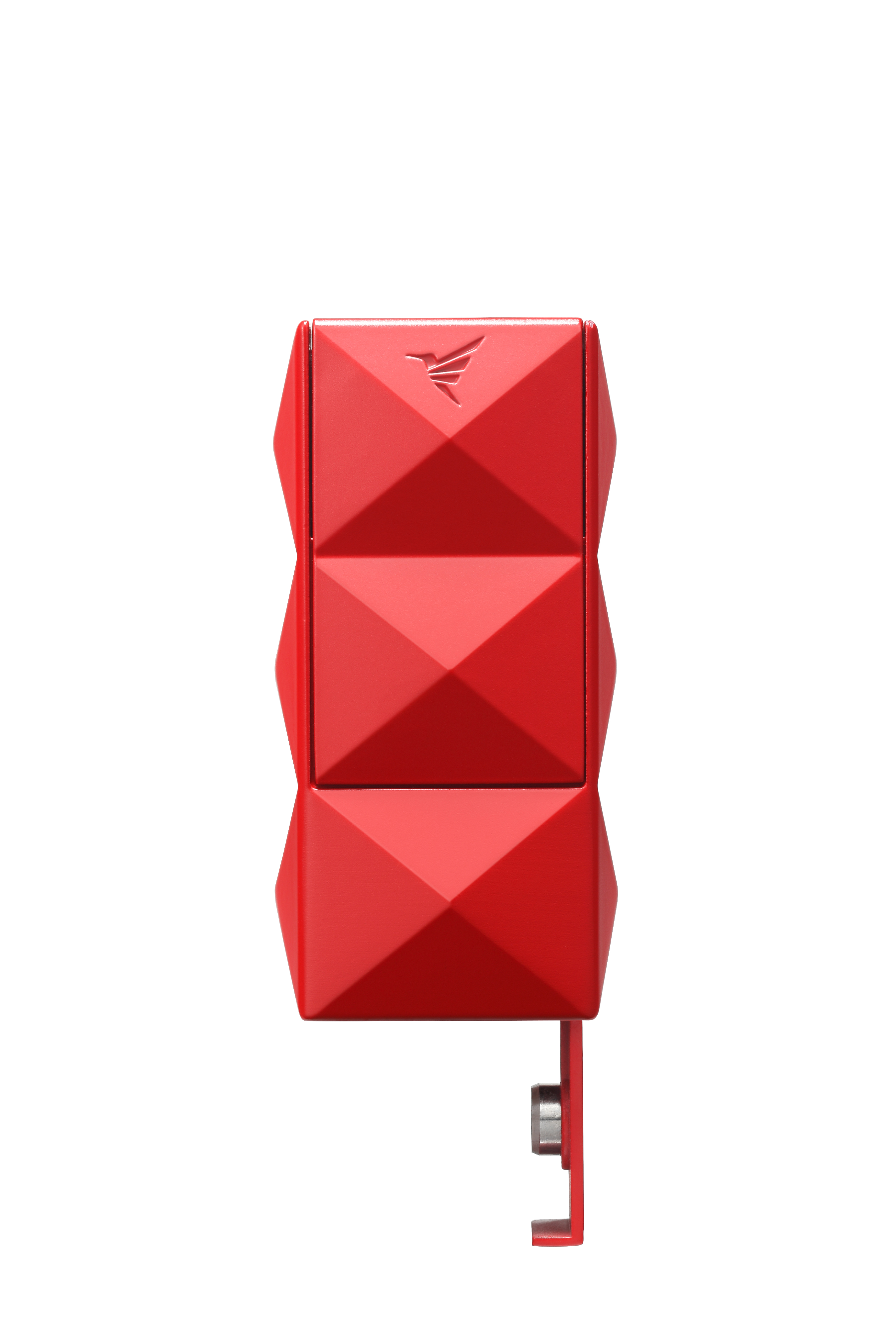 Colibri Quasar II Double Flame Lighter with Punch - Red