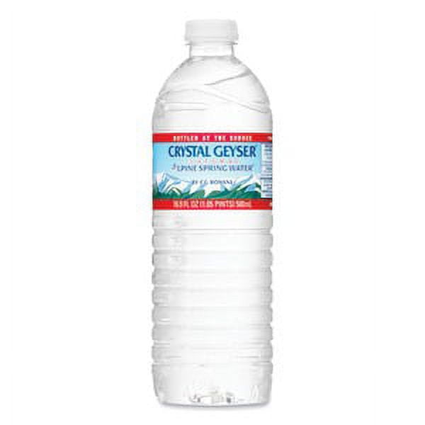 Crystal Geyser Alpine Spring Water, 16.9oz Bottles, 35-count Case