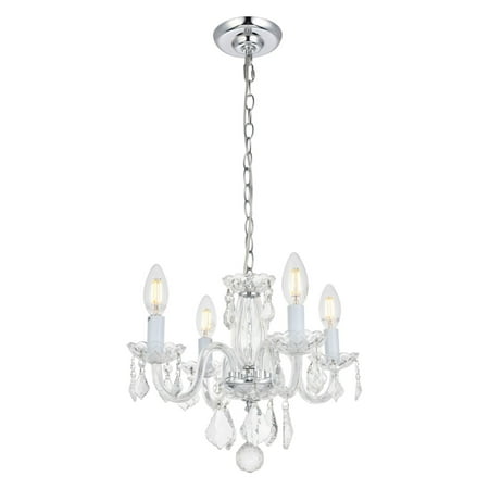 

Elegant Lighting Rococo 4 Light Pendant