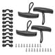 thumbnail image 1 of Kayak Carry Pull Handles With Cord Pad Eyes Screws For Canoe Boat, 1 of 5
