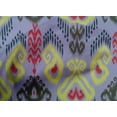 thumbnail image 4 of oneOone Cotton Poplin Fabric Swirl & Paisley Ikat Decor Fabric Printed BTY 42 Inch Wide, 4 of 4