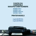 thumbnail image 2 of AZ Supplies Compatible Toner Cartridge Replacement for Canon 034 9454B001 9453B001 9452B001 9451B001 imageCLASS MF810Cdn imageCLASS MF820Cdn (Black Cyan Magenta Yellow - 4 Packs), 2 of 3