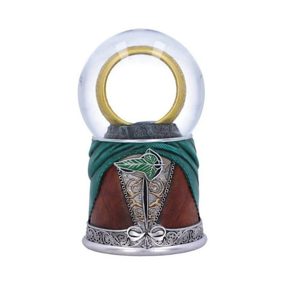 Lord of the Rings Frodo "The One Ring" Collectible Snow Globe, Hand-Painted Officially Licensed LOTR Gift by Nemesis Now