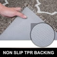 thumbnail image 4 of XICEN Indoor Door Mat, 24x36, Non-Slip Absorbent Resist Dirt Entrance Rug, Machine Washable Low-Profile Inside Floor Mat Door Rugs for Entryway, Khaki Trellis, 4 of 6