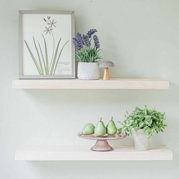 Willow Grace Suzy 24 Inch Floating, Diy Wall Shelves With 2×4