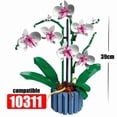 thumbnail image 4 of 10311 Building Blocks Set Mini Model Orchid Pot Creative Flower Bouquet Ideas Assembled DIY Bricks Educational Toys for Children, 4 of 4