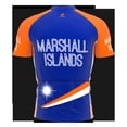 thumbnail image 2 of Marshall Islands Full Zipper Bike Short Sleeve Cycling Jersey  for Men - Size XL, 2 of 4