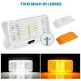 thumbnail image 4 of 50000h LED RV Porch Light Waterproof IP65 for Trailer RV Camper Ceiling Lig, 4 of 9