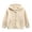 Beige, variant on QUOTAY Baby Boy Zip Up Hoodies Solid Color Hooded Sweatshirt Long Sleeve Jacket Casual Outerwear for Autumn and Winter Fall Clothes Zip Up Hoodie Beige,2-3 Years