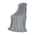thumbnail image 2 of Bath Towel, Microfiber Bath Towel, Quick Dry Absorbent Shower Towel, Soft Lightweight Towel for Bathroom Travel Swimming, Large Plush Bath Sheet, Gray, AKLJWH, 2 of 6