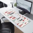 thumbnail image 2 of Long Mouse Pads for Desk,Multicolor Christmas Tree Pattern Desk Mats on Top Of Desks, Desk Mouse Pad Extra Large with 3mm Non-Slip Base and Stitched Edge for Gaming,Office,Work,Home 31.5x11.8in, 2 of 5