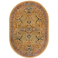 thumbnail image 2 of Rugs.com Lola Collection Rug – 4' x 6' Oval Yellow Medium Rug Perfect For Living Rooms, Large Dining Rooms, Open Floorplans, 2 of 9