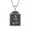 Manjusri Buddha, variant on Men's Stainless Steel Chinese Zodiac Buddha Pendant Necklace Buddhist Amulet Patron Saint Jewelry with Chain Mahasthamaprapta Buddha