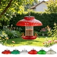 thumbnail image 7 of Bird Feeder Waterproof Cover,9.84 Inch Outdoor Weather Guard with Ring | Baffle Rain Protective Shelter for Backyard Terrace Station Bird Feeder Protection,Clear, 7 of 7