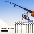 thumbnail image 3 of Pesca 10x Bait Spike Hook Bait Sting Boilies Hair Rig Carp Fishing Tackle (15 mm) FLhrweasw Nuevo, 3 of 7