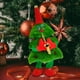 thumbnail image 5 of Muñeco de árbol de Navidad adorable, figura de peluche que canta y baila. EstiloD, 5 of 8