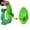 Green/8.66"×11.61"/1 Pc, variant on Frog Pee Training Urinal,Frog Shaped Potty Training Urinal for Boys,Wall Mounted Suction Cup Urinal with Detachable Bowl