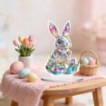 thumbnail image 5 of Orangide Easter Bunny Acrylic Ornament Colorful Crystal Rabbit Figurine For Home Desktop Shelf Table Decor Holiday Party Favors Spring Decoration, 5 of 6