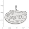 thumbnail image 2 of 925 Sterling Silver Rh-plated LogoArt University of Florida XL Pendant; for Adults and Teens; for Women and Men, 2 of 2