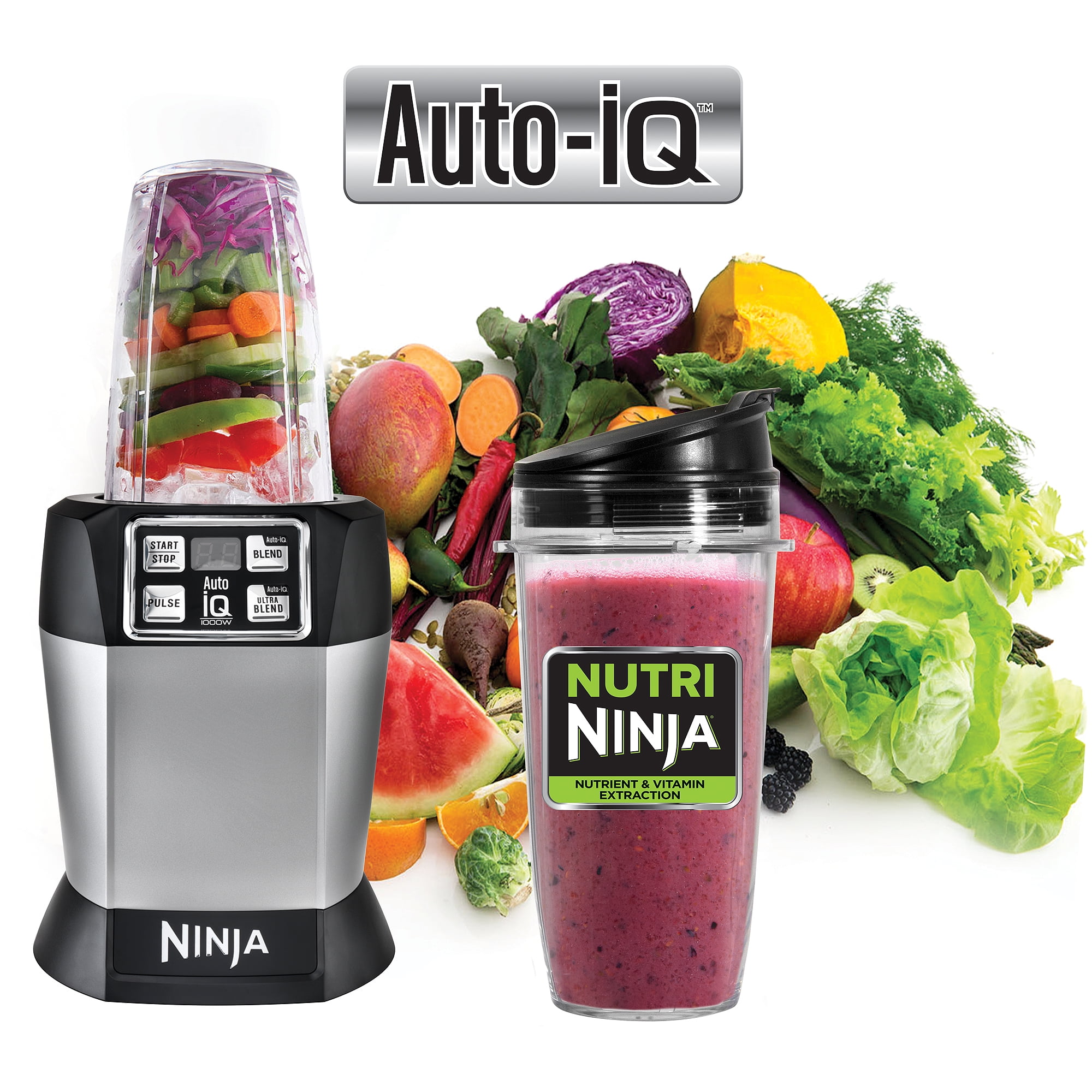 Ninja Nutri Personal Blender with Auto-iQ Base