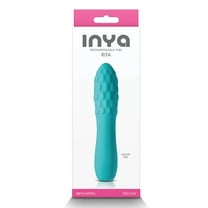 New Sensations Novelties INYA Rita Rechargeable Vibe - Teal, Discreet Vibrator