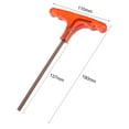 thumbnail image 2 of Unique Bargains 5mm Metric S2 Alloy Steel T Shape Handle Hex Wrench Spanner Tool, 2 of 3