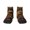 1 Black, variant on Embroidery Chicken Rooster Pattern Quarter Crew Socks,Toe Seamed Ankle Socks,Cotton Cushioned Breathable Athletic Crew Sports Socks