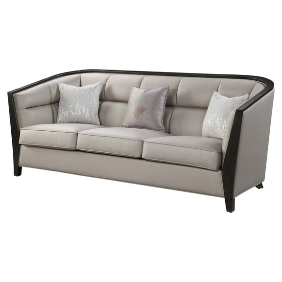 ACME Zemocryss Sofa with 3 Pillows in Beige