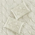thumbnail image 2 of 7 Piece Tufted Comforter Set Ivory Full, 2 of 13