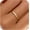 Gold, variant on Dainty Heart Rings for Women Sterling Silver Plated 14K Gold Plated Eternity Band Rings Promise Rings for Her Stackable Rings Jewelry Birthday Graduation Gifts