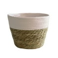 thumbnail image 1 of Storage Basket Plant Pot 10 Inch  Natural Design Hand-woven Indoor Outdoor Decorate Handmade Flowerpot Containers, 1 of 13