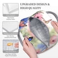 thumbnail image 3 of Disketp Butterfly And Flowers Bolsa Térmica para Almuerzo, Lonchera con Abertura Amplia y Gran Capacidad, Organizador Reutilizable para Mujeres, Hombres y Adultos, 3 of 6