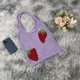 thumbnail image 1 of Bolso informal para mujer, bolso tejido con patrón de fresa estético para mujer y niña Wdftyju Para Estrenar, 1 of 3