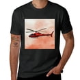 thumbnail image 2 of Watercolor painting airplane kindergarten transportation vintage airplane poster image, design shirt, artistic display, outer space T-shirt gift casual breathable men, women, boys and girls, 2 of 4