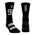 thumbnail image 4 of Unisex Rock Em Socks Maxx Crosby Las Vegas Raiders 3-Pack Crew Sock Set, 4 of 4