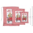 thumbnail image 3 of Darling Souvenir Red Text & Animal Car Birthday Party Supplies Favor Bags&nbsp;Drawstring Pouches&nbsp;15 Pieces, 3 of 5