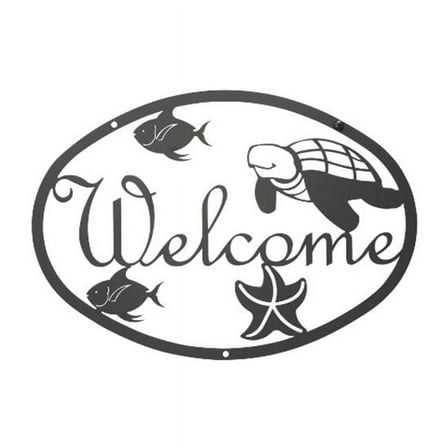 Ocean Welcome Sign Medium