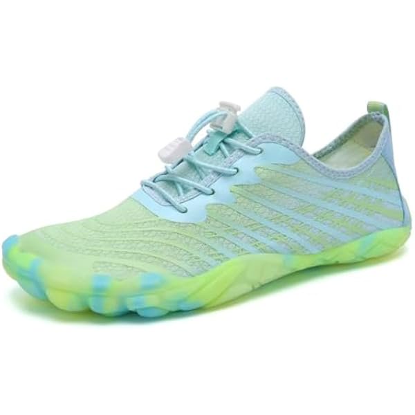 HAYANWater Shoes for Men Barefoot Quick-Dry Aqua Sock Outdoor Athletic Sport Shoes for Kayaking, Boating, Hiking, Surfing, Walking