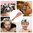 thumbnail image 6 of Unique Bargains 1 Pc Long Handle Massage Hair Brush for Head Massage 8.46"x2.76"x1.18" Red, 6 of 6