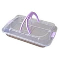 thumbnail image 2 of simhoa Baking Pan with Lid Convenient Use Bakeware for Roasting Home Use Restaurant, 2 of 8