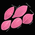 thumbnail image 3 of 5pcs/set Leaf Silicone Mold Fondant Cake Decorating Tool Peony Rose Floral Petal Decorating, 3 of 8