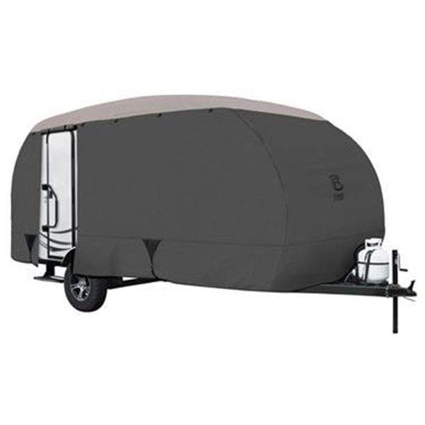Classic Accessories ProTop4 R Pod & Sloped Travel Trailer Cover,FITS R