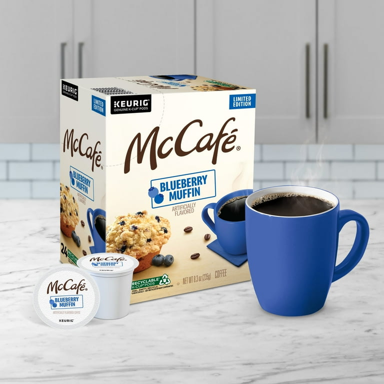 McCafe, Blueberry Muffin Light Roast K-Cup Coffee Pods, 24 Count