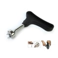 thumbnail image 3 of Greeniant Golf Wrench Shoes Trinquete a prueba de herrumbre Ligero Duradero Zapato Spikes Reemplazo Ayuda Remover Cleats Golf Greeniant OD030041-01, 3 of 6